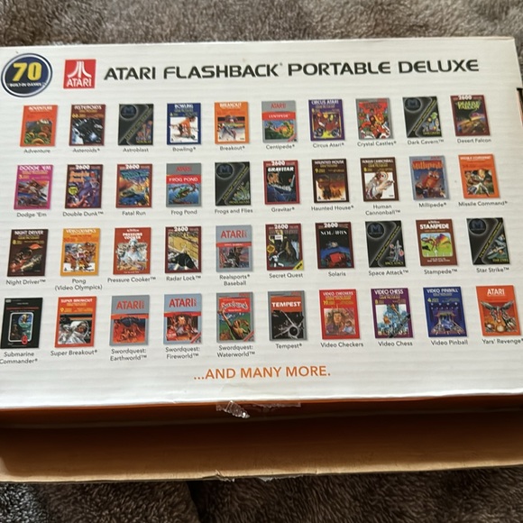 Atari Flashback Portable Deluxe Handheld 70 Games - Picture 2 of 9